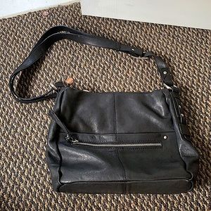 Nino Bossi black leather purse